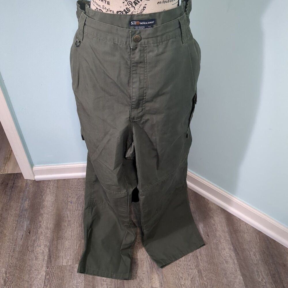 5.11 Tactical Series Pants Cargo green Police Utility Outdoors Pants  40 x 30